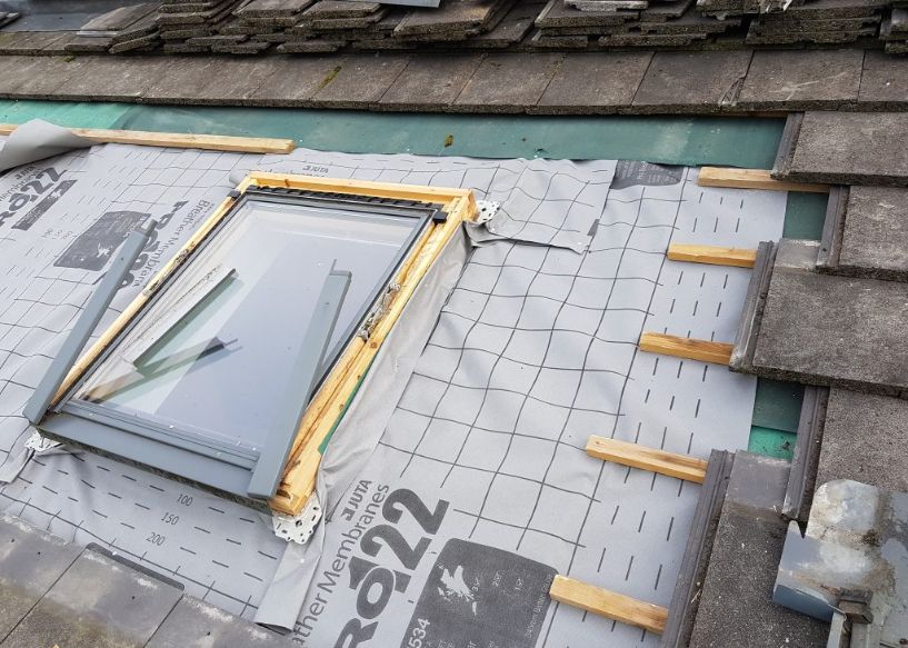 Pose de Velux à Laval dans la Mayenne 53